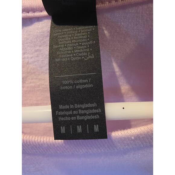 Gildan Soft Style Raccoon Funny T Shirt M Womens Pink Not My Trash Short Sleeve - Picture 5 of 6